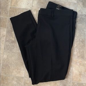 Express Black mid rise skinny ankle dress pant